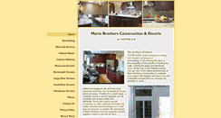 Desktop Screenshot of mariobrothersconstructioninc.com